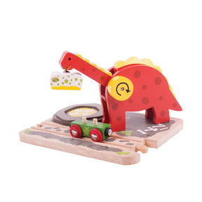 Grue dinosaure en bois Bigjigs