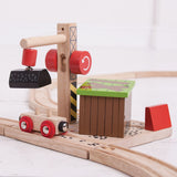 Bigjigs wooden rails coal mine