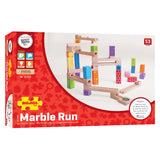 Piste de billes en bois Bigjigs - - 53 pièces