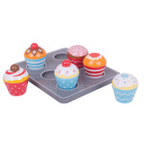 Ensemble à muffins en bois Bigjigs