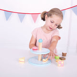 Présentoir à gâteaux Bigjig avec cupcakes