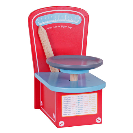 Bigjigs jouets bigjigs balance en bois