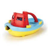 Remorqueur jouets verts - rouge bleu