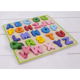 Puzzle alphabet en bois Bigjigs, 26 pièces.