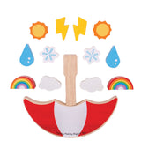 Jeu d'équilibrage météo Bigjigs