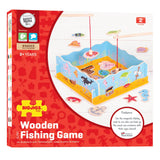 Bigjigs jeu de pêche en bois jeu de pêche jeu de pêche à la ligne grand