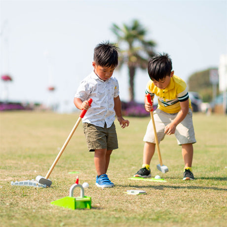 Bigjigs jouets bigjigs mini-golf en bois