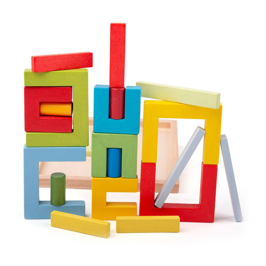 Bigjigs Building Blocs: Posteaux de porte Cylindres