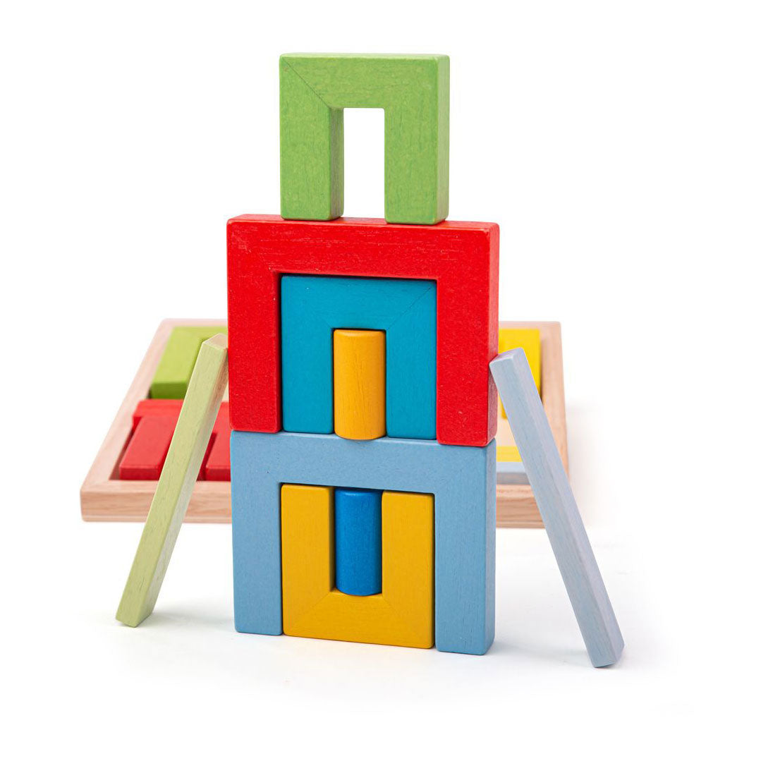 Bigjigs Building Blocs: Posteaux de porte Cylindres