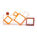 Bigjigs Wooden Square Stack Toys