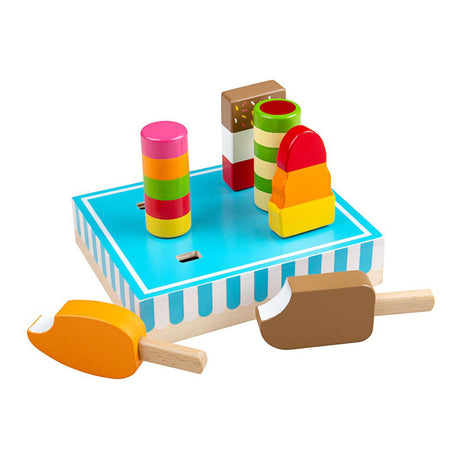 Bigjigs Playets de crème glacée en bois