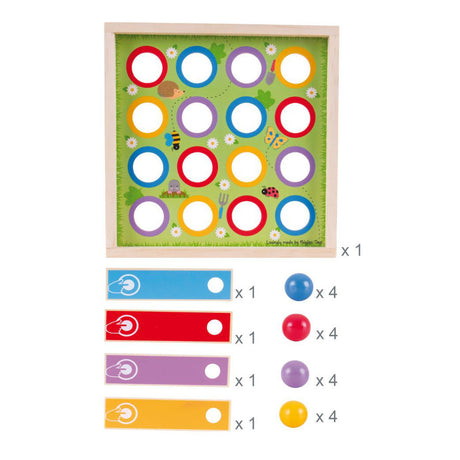 Bigjigs Toys - Tir en pot de plantes (viser, tirer et marquer)