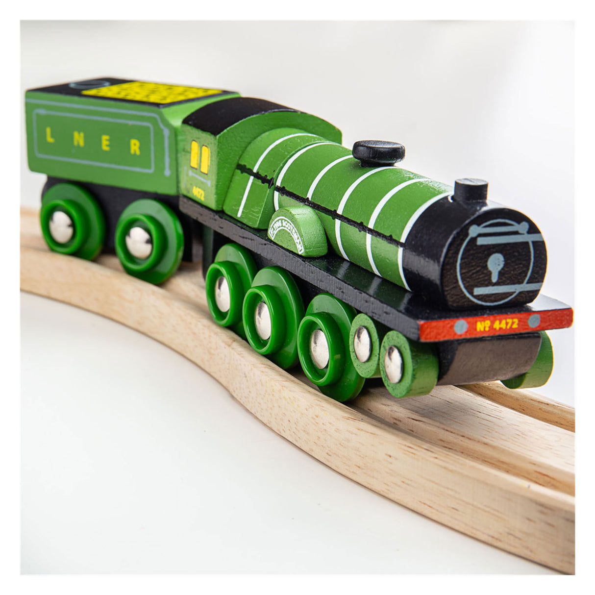 Train en bois Bigjigs volant Scotsmann
