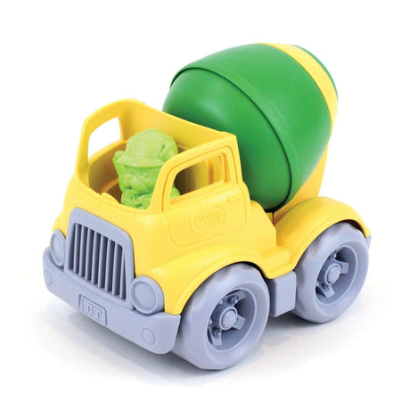 Camion de ciment jouets verts