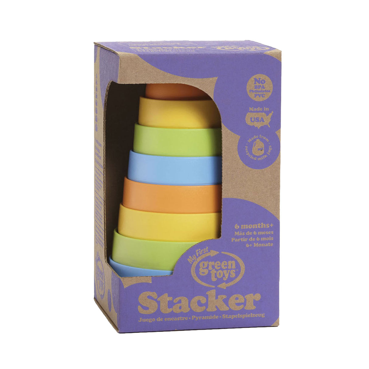 Jouets verts, mes premiers gobelets empilables