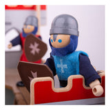 Bigjigs Knights médiévaux en bois, 4e.