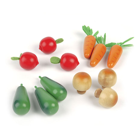 Tidlo légumes d'hiver en bois dans une caisse