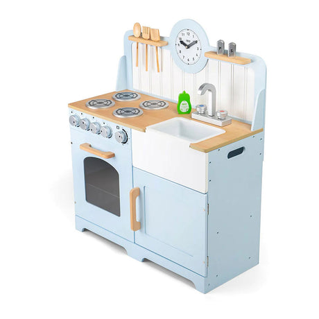 Cuisine de jeu en bois Tidlo rurale, 7 pièces.