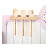 Tidlo wooden play kitchen rural pink, 7dlg.