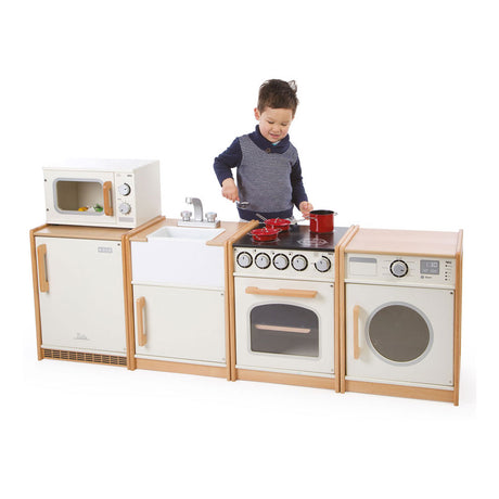 Tidlo Educational Wooden Toy Washing Machine