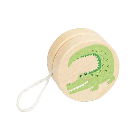 Yo-yo animal sauvage en bois Bigjigs