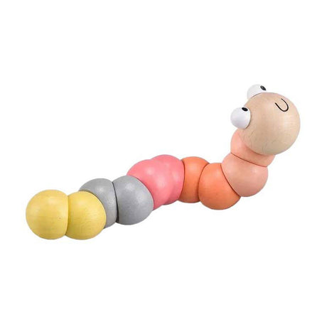 Ver en bois Bigjigs - pastel