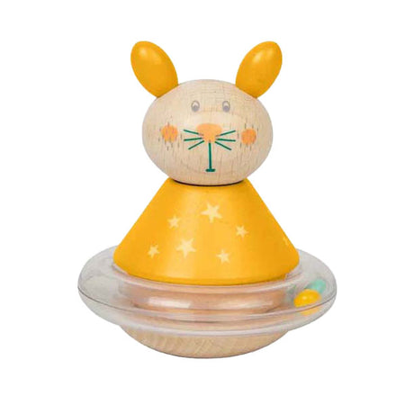 Bigjigs gobelet en bois lapin