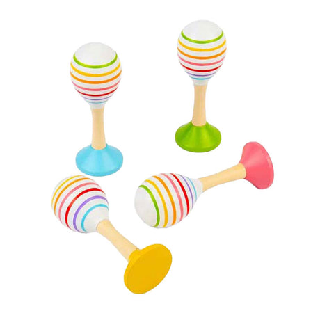 Maraca junior en bois Bigjigs, 2 pcs.