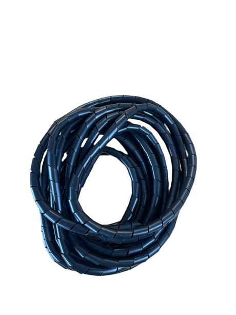 Ruban spiralé Bofix 8 mm. noir 5 mètres.