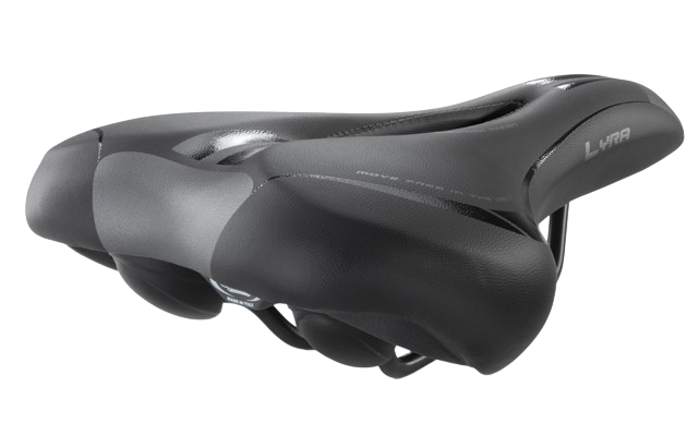 Selle MonteGrappa Sattel Lyra 6250 Schwarz auf der Karte