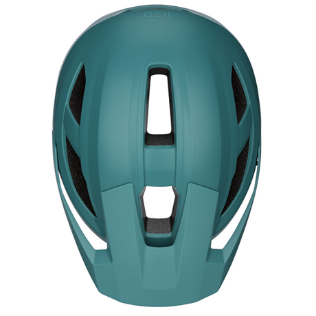 Ked casque de vélo embrasser l (58-62cm) - bleu-vert mat