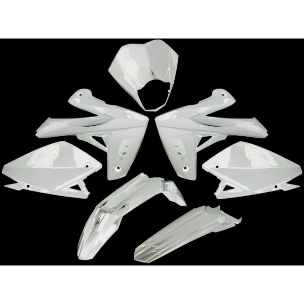 Edge Storge 7-Chice pour Rieju Marp 50 Sm - blanc