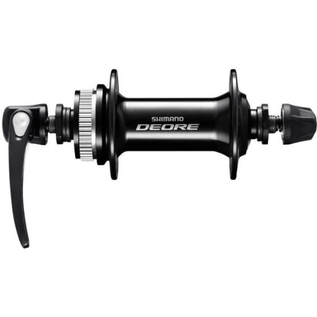 Moyeu avant Shimano deore hb-m6000 - 36 trous - largeur d'installation 100 mm - avec dégagement rapide - noir