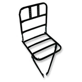 Carrier avant Steco Matzwart 30x30cm
