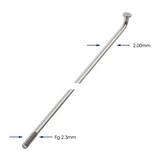 SPAKEN 296-14 Alpina Ø2.00 mm FG 2,3 Galvanisé - Argent (144 pièces)