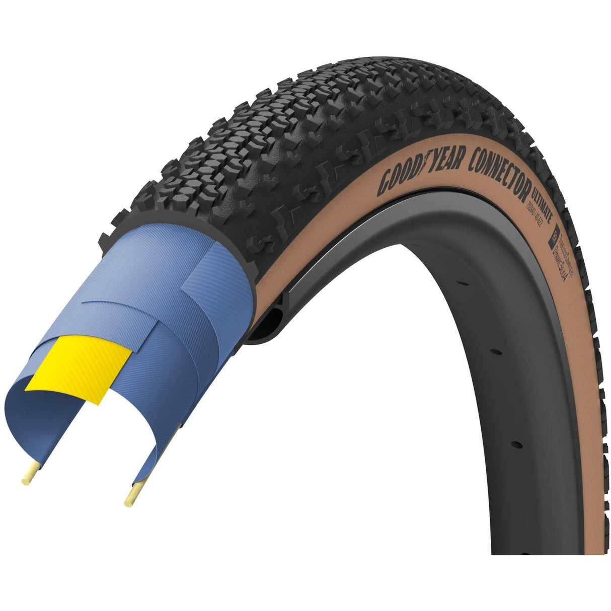 Goodyear - connecteur ultime tlc 700x40c beige