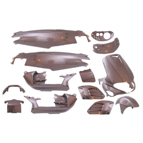 Edge Stocking Runner jusqu'à l'année de construction 08-2005 15 pièces Audi Brown Metallic