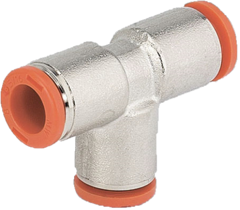 Raccord enfichable pour travaux métalliques, pièce en T RL5 8mm