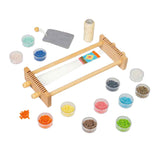 Métier à tisser à perles en bois Bigjigs
