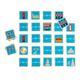 Jeu de mémo de Londres en bois Bigjigs