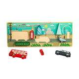 Bigjigs gros puzzle en bois de Londres, 8 pcs.