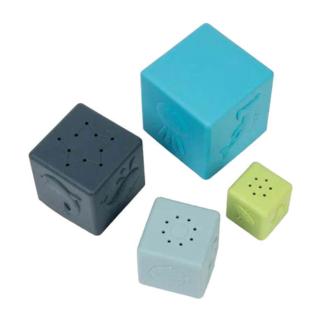 Blocs d'empilage Bigjigs, 4 pcs.