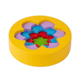 Tour de fleurs en bois Bigjigs, 5 pcs.