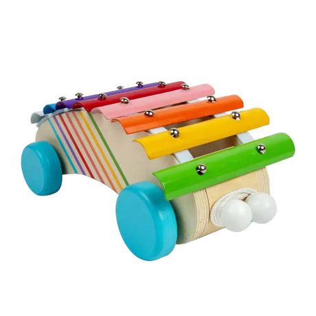 Xylophone à tirer en bois Bigjigs