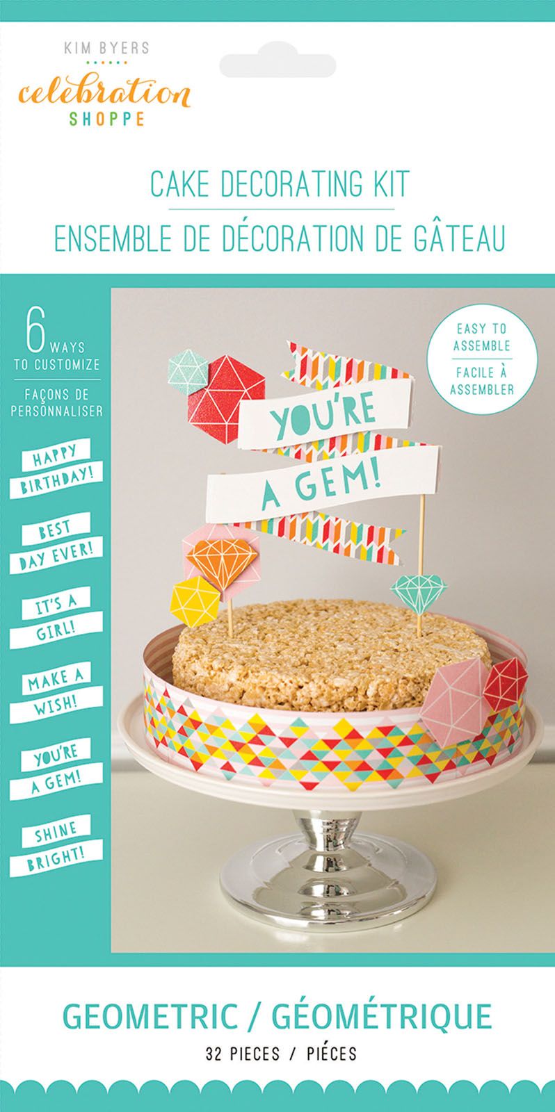 Darice • kit de décoration de gâteaux pour magasin de célébration