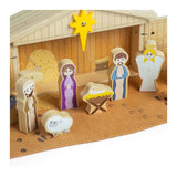 Crèche en bois Bigjigs, 13 pièces.