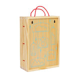 Ensemble de jeu de voyage en bois Bigjigs, 10 pièces.