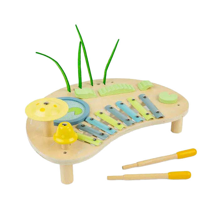 Bureau de musique jungle en bois Bigjigs