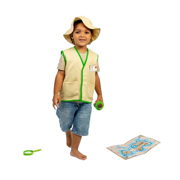 Ensemble de déguisement d'explorateurs Bigjigs avec accessoires
