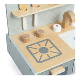Cuisine de table en bois Bigjigs, 7 pièces.